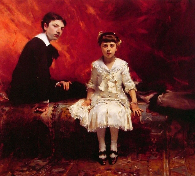 John Singer Sargent Portrait of Edouard and Marie Loise Pailleron